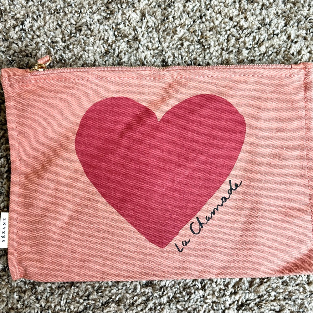 Sezane makeup bag NEW